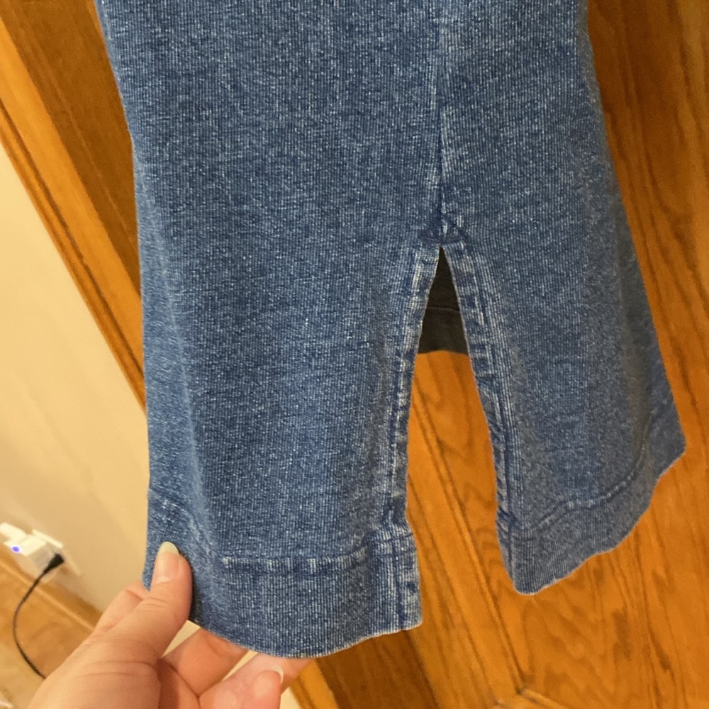GAP Blue Short-Sleeve Knit T-Shirt Dress - Picture 4 of 8